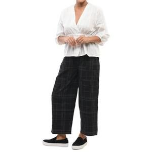 NEW TULIP CLOTHING reese v-neck top in white onyx